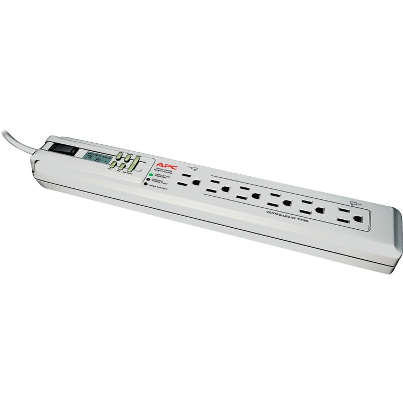 APC SurgeArrest Essential 6 Outlet 1020 Joules Surge Protector With 3 Feet Cord (P6GC)
