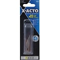 X-Acto Steel #11 Classic Fine Point Knife Blade, 5/Pack (X211)