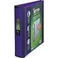 Better View 1.5-Inch D-Ring View Binder, Purple (19061)
