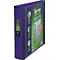 Better 1-1/2 3 Ring View Binder with D-Rings, Purple (19061)