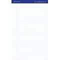 Ampad Evidence Notepad, 8.5 x 14, Wide Ruled, White, 50 Sheets/Pad, 12 Pads/Pack (TOP 20-320)