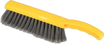 Rubbermaid Polypropylene Counter Scrub Brush, Silver (FG634200SILV)