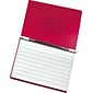 ACCO Presstex 6" Ringless Hanging Binder, Red (54079)