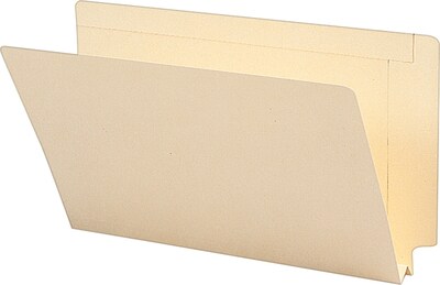 Smead Heavyweight Reinforced End Tab File Folder, Straight-Cut Tab, 1-1/2 Expansion, Legal Size, Ma