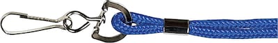 Baumgartens Standard Nylon Lanyard, Blue (68903)