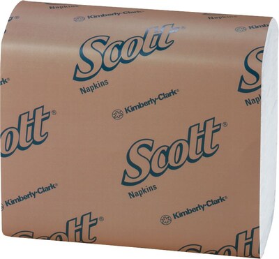 Scott® Tall Fold Dispenser Napkins, 1-Ply, 250/Pack, 40Pk/Case