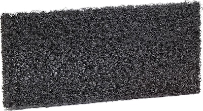 3M Doodlebug Cleaning Flood Pad, Black, 10/Box (8550-PK)