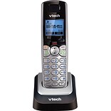 VTech DS6101 DECT 6.0 2-Line Cordless Expansion Handset for VTech DS6151 Phones, Silver