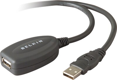 Belkin® USB Active Extension Cable, 16