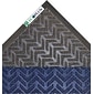 Crown® EcoPlus™ Scraper/Wiper Entrance Mat, 35x59", Polyester, Blue