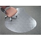 Deflect-O SuperMat Beveled 60'' x 66'' Chair Mat for Firm Commercial Carpets, Vinyl Clear (CM14003K)