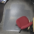 ES Robbins® EverLife™ Chair Mats for High to Extra-High Pile Carpet, 45 X 53, Carpets, Clear (124154)