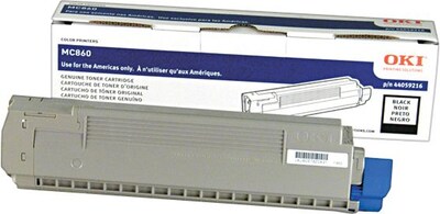 OKI® Black Toner Cartridge; 44059216, High Yield