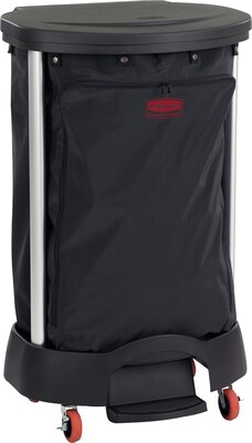 Rubbermaid Premium Linen Hamper, 30 Gallon, Black (FG630000BLA)
