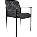 Boss Fabric Guest Chair, Black (B6909-BK)
