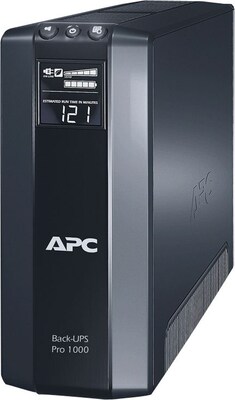APC Power Saving Back-UPS Pro 1000VA LCD Display 8 Outlet (BR1000G)