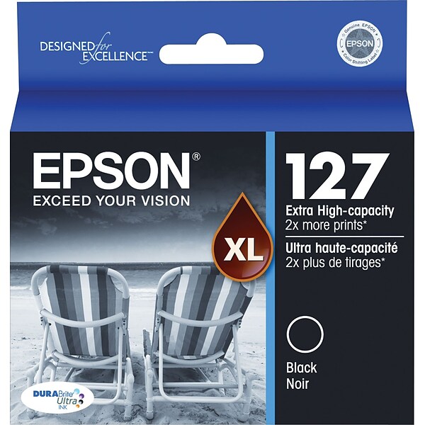 Epson T127XL Black Extra High Yield Ink Cartridge
