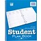 Roaring Spring Paper Products 11 x 8.5 Undated Student Plan Book, 20 lb. Heavyweight Paper, Blue C