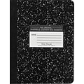 Roaring Spring Paper Products Composition Notebooks, 9.75 x 7.5, Wide Ruled, 50 Sheets, Black (772