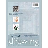 Art1st® White Economy Weight Drawing Paper, 9”x12”, 200 Sheets