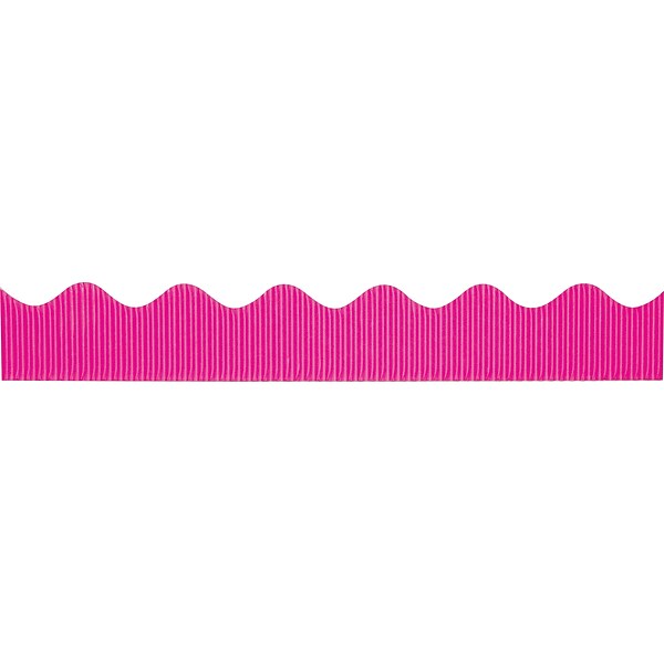 Pacon Scalloped Bordette Decorative Border, 2 1/4 x 50, Violet