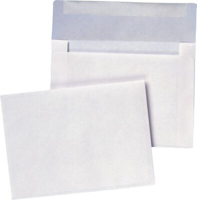 Quality Park Gummed Invitation Envelopes, 4 3/8 x 5 3/4, White, 500/Bx (QUA36226)