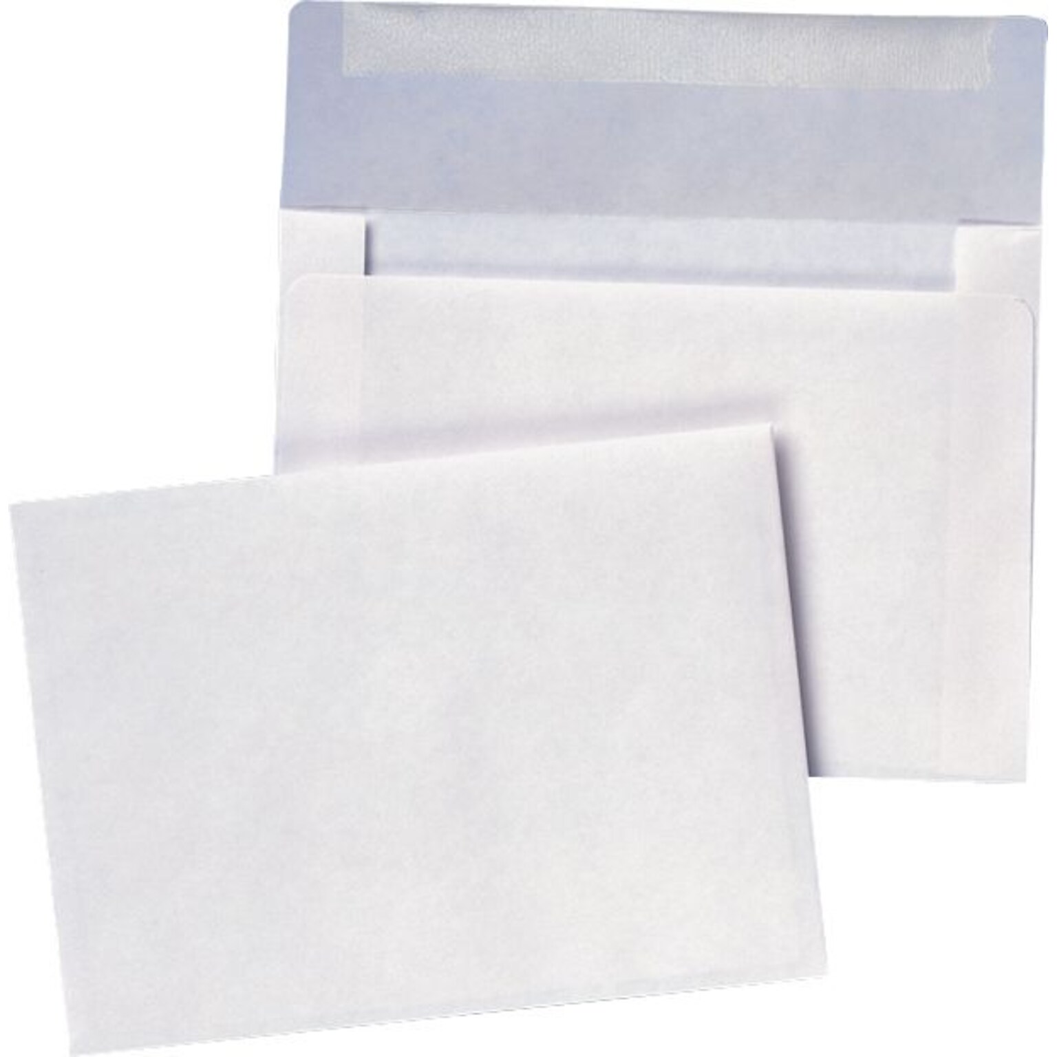 Quality Park Gummed Invitation Envelopes, 4 3/8 x 5 3/4, White, 500/Box (QUA36226)