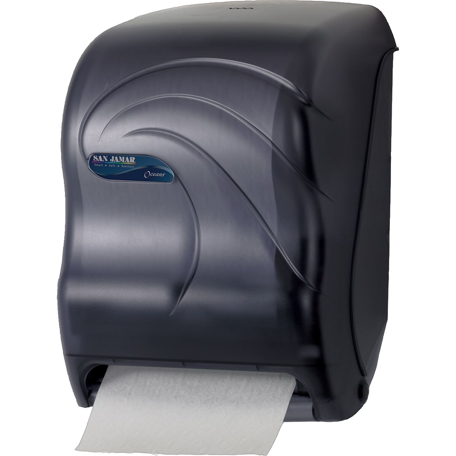 San Jamar Tear-N-Dry Electric Towel Dispenser, Black (T1390TBK)