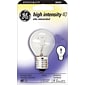 40 Watt GE S-11 High-Intensity Incandescent Bulb, Clear