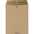 Sustainable Earth Clasp 100% Recycled Envelopes, 6 x 9, Natural Brown, 100/Box