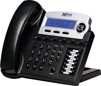 XBlue X16 1670-00 Corded Phone, Charcoal