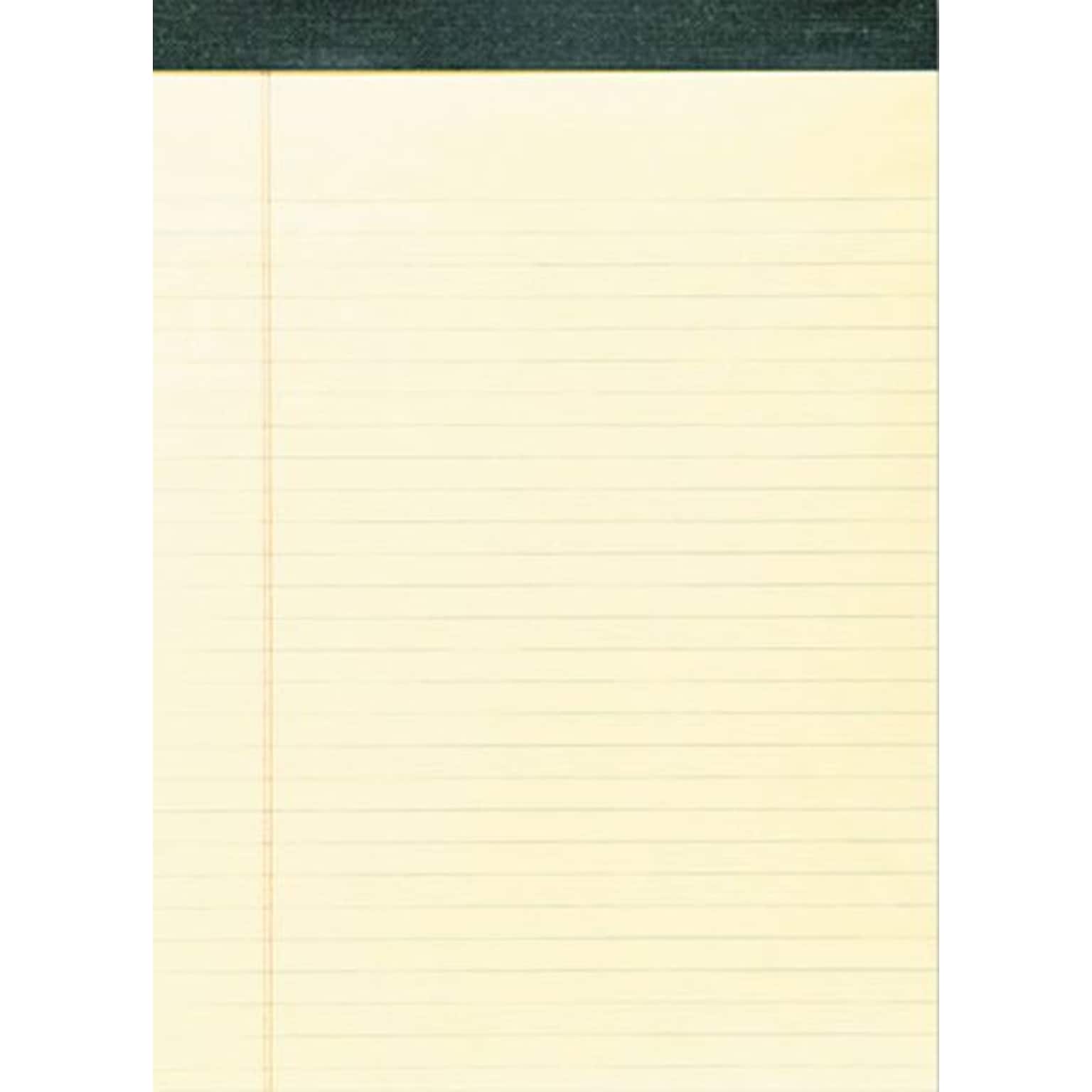 Roaring Spring Paper Products Recycled Legal Pad, 8 1/2 x 11 3/4, 40 Sheets/Pad, Canary