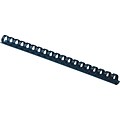 Fellowes Round Binding Combs, Navy, 5/8, 120 Sheets, 100/Pack (52390)