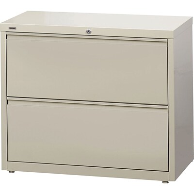 Lorell 2 Drawer Lateral File Putty 42 By 18 5 8 By 28 1 8 Inch
