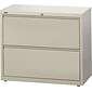 Quill Brand® 2-Drawer Lateral File Cabinet, Letter/Legal, Putty, 42"W (20058D)