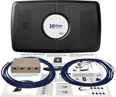 Xblue® 4-Line Server and Connectors, For X16 Small Office Digital Phone System