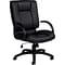 Offices To Go Luxhide Exec High-Back Chair, Bonded Leather, Black (OTG2700BL20)