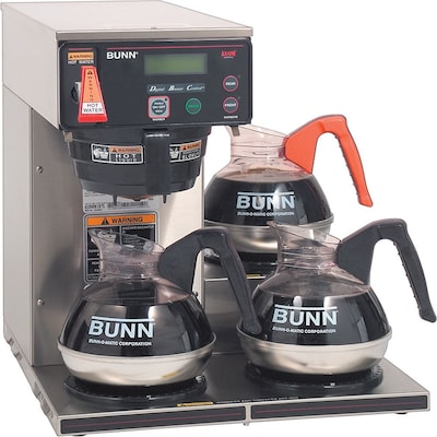 Bunn Axiom-15-3 12-Cups Automatic Coffee Maker, Stainless (BUN387000002)