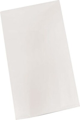 Table Mate Rectangular 108 in. x 54 in. Plastic Table Cover, White, 6/Pack (TBLBIO549WH)