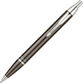 Sanford IM Retractable Ballpoint Pen, Medium Point, Black Ink / Gunmetal Barrel