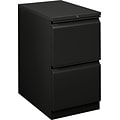 HON Flagship 2-Drawer Mobile Vertical File Cabinet, Letter Size, Lockable, 28H x 15W x 22.875D, B