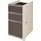 Bestar® Connexion Collection 3-Drawer Full Pedestal File Cabinet, Letter/Legal, Sandstone, 15W (936