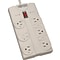 Tripp Lite 8 Outlet Surge Suppressor, 8 Cord, 1500 Joules (TLP808)