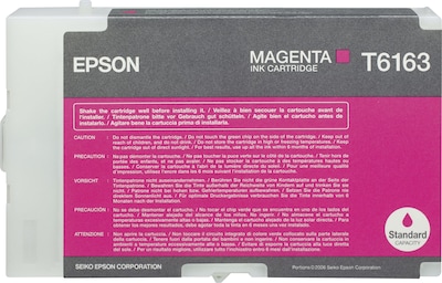 Epson T616 Magenta Standard Yield Ink Cartridge