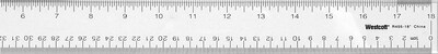 Westcott® 18 Acrylic Standard Ruler (10564/55281)