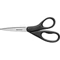 Westcott® Pointed Tip All-Purpose Design Line Straight Scissor; 8(L)