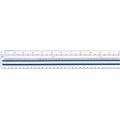 Westcott® 12 Plastic Magnifying Ruler (14125)