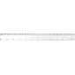 Quill Brand® School Rulers, 12", Clear Plastic