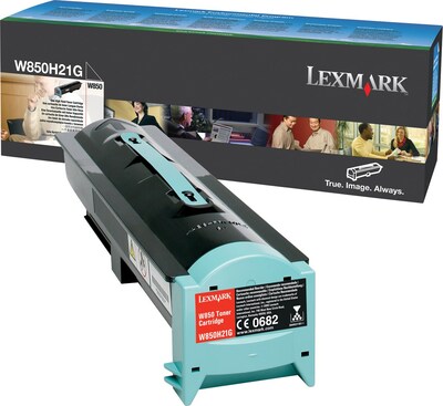 Lexmark W850H21G Black High Yield Toner Cartridge