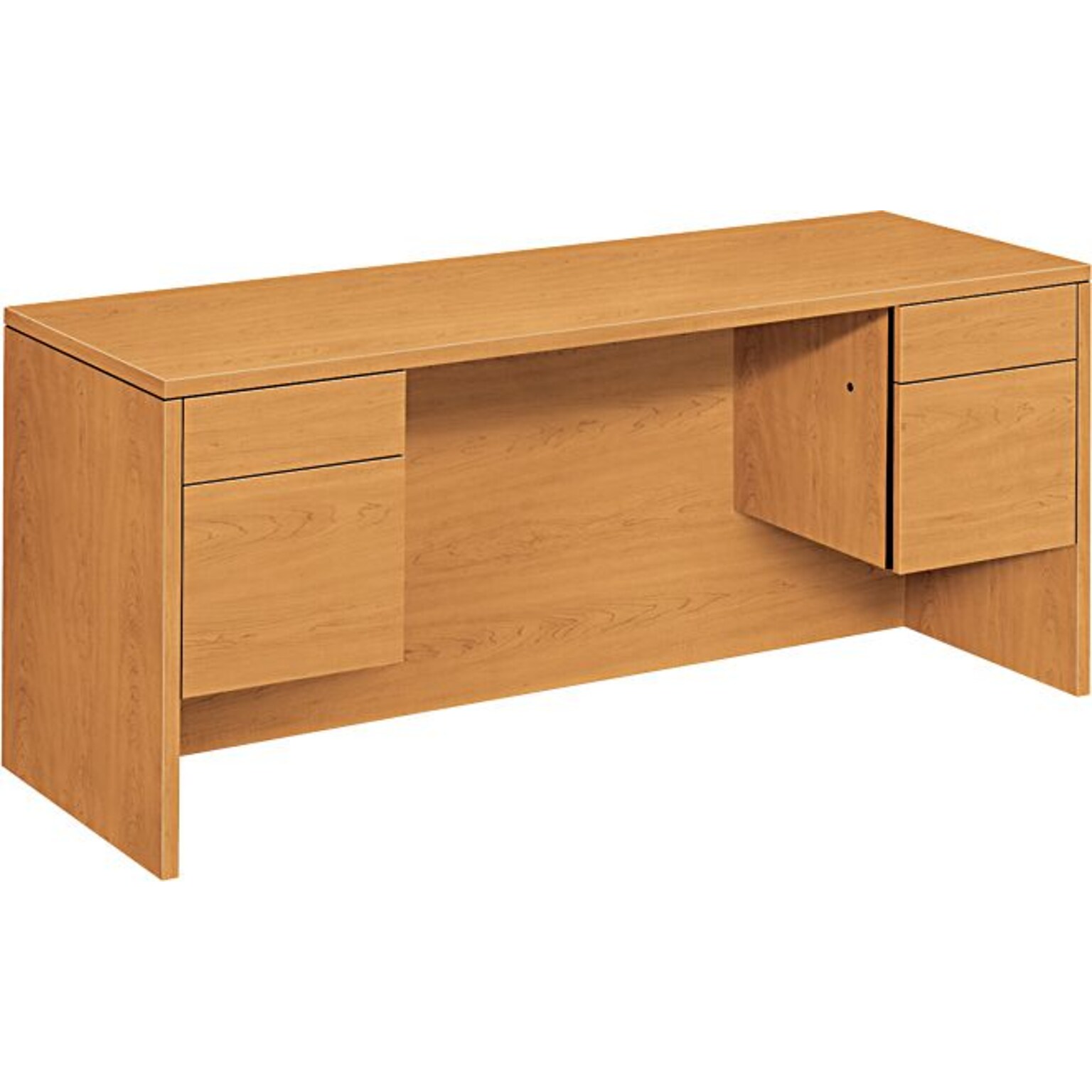 HON 10500 Series 60W Kneespace Credenza Desk, Harvest (HON10565CC)